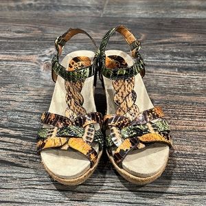 Earthies SZ 6 Wedge Sandels